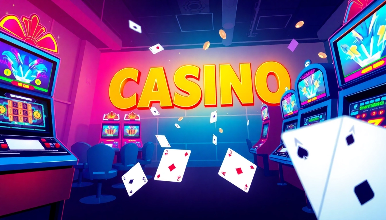 Experience the thrill of สล็อตเว็บตรง100% with engaging slot machines and vibrant casino elements.