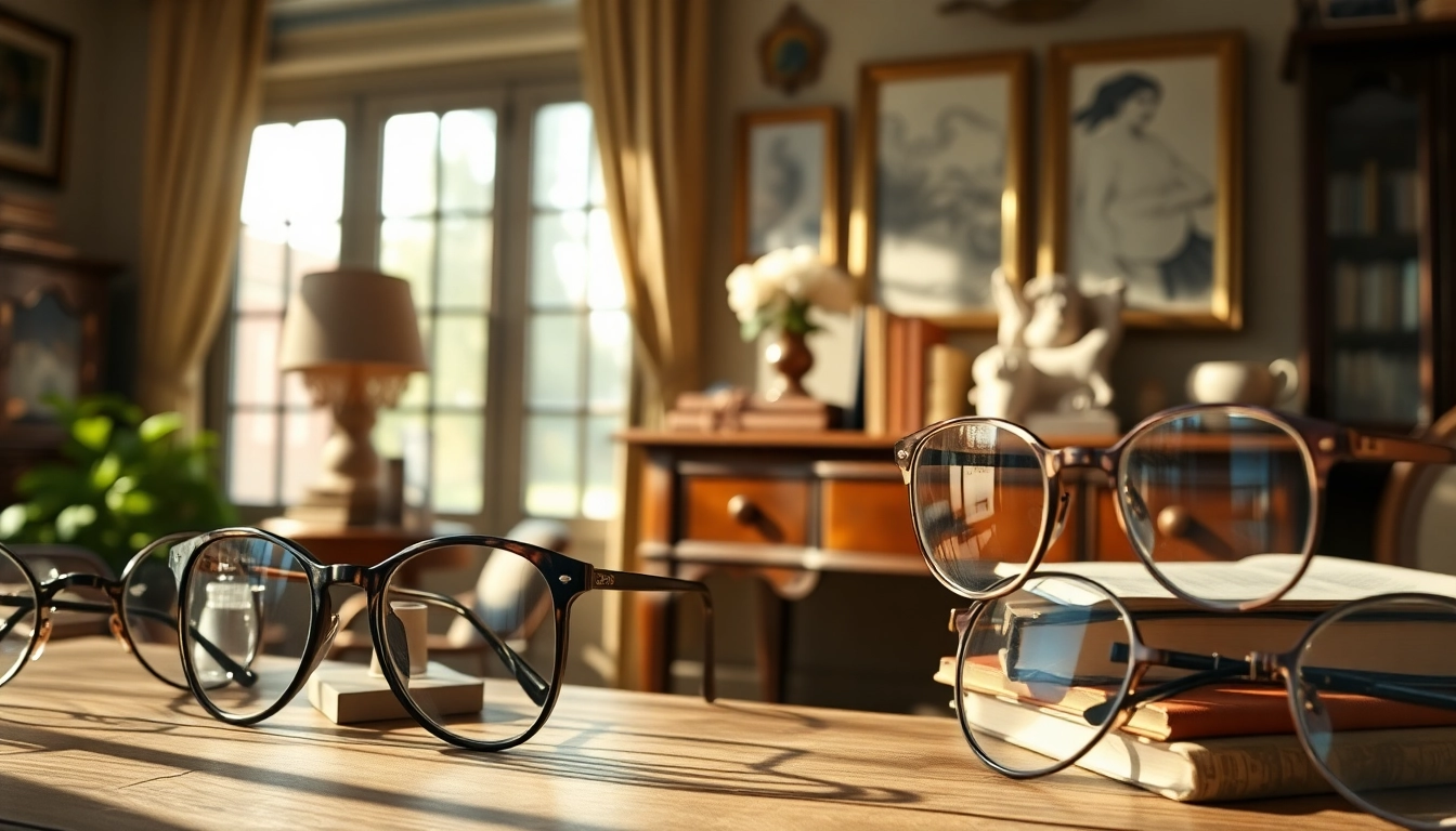 Showcasing elegant vintage frames with intricate designs in a charming, well-lit setting.