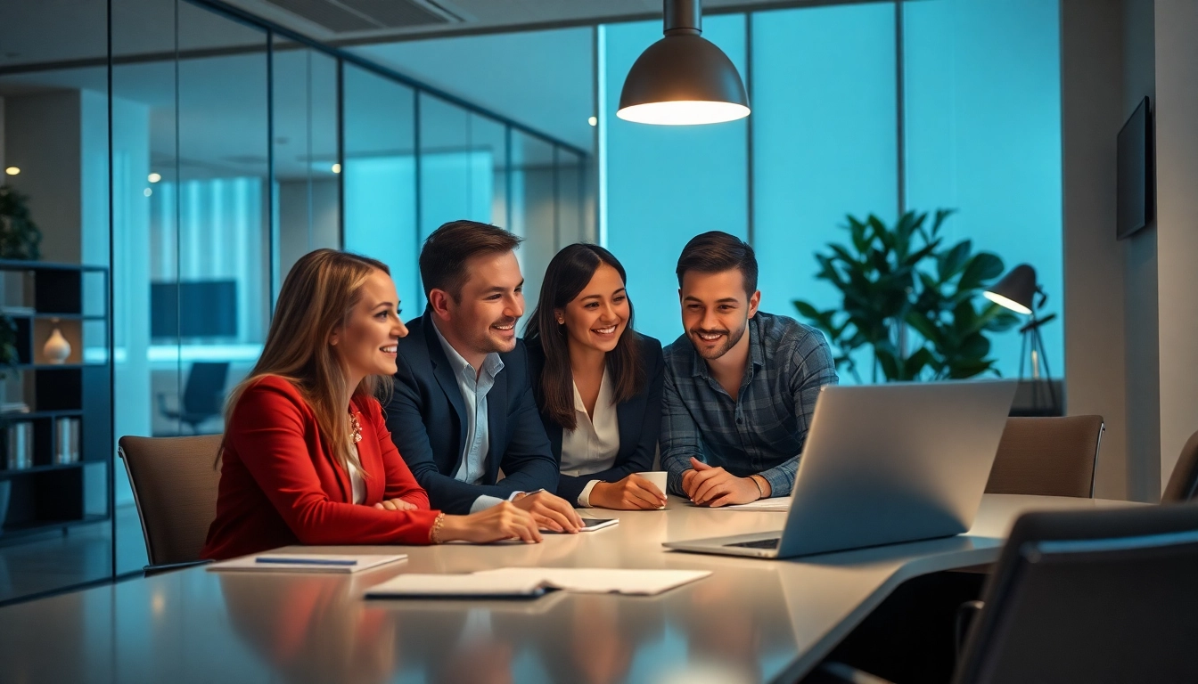 Experience seamless communication on 美洽官网 through an engaging virtual team collaboration scene.