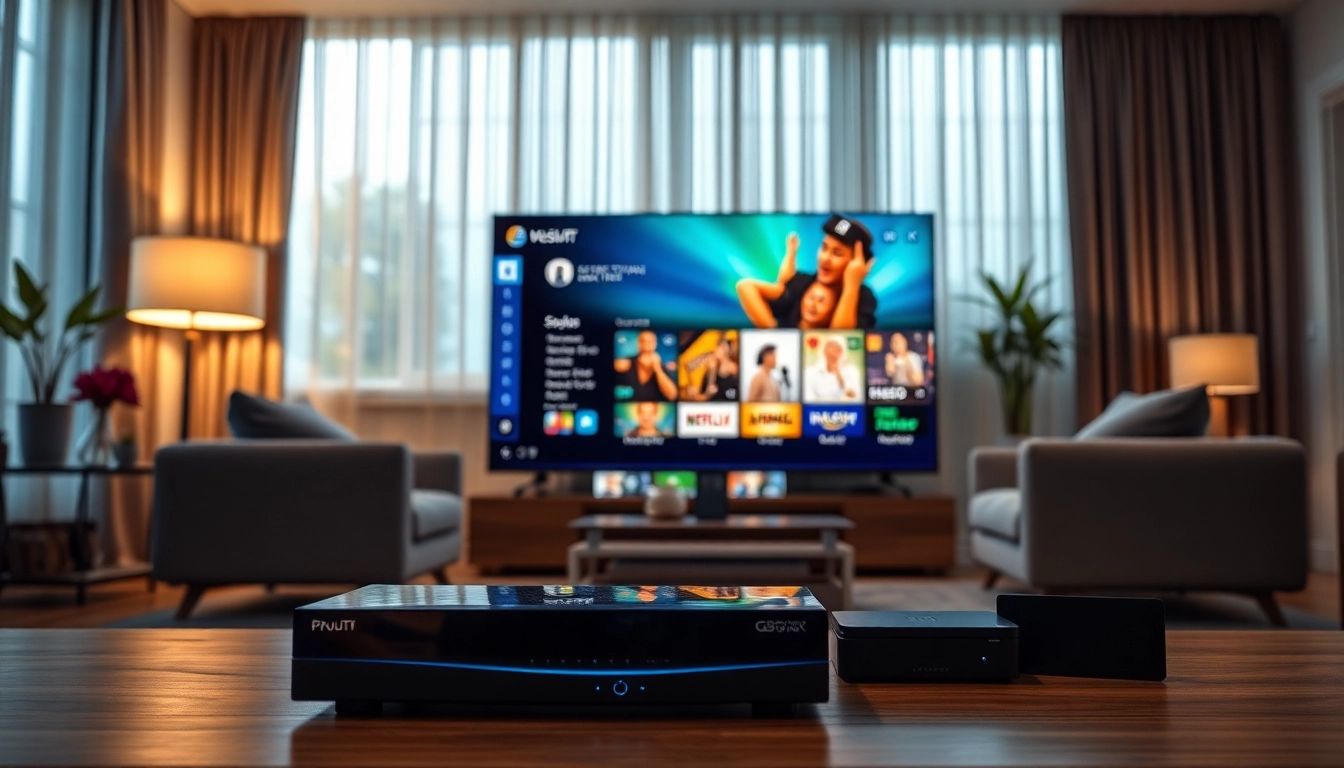 Comprar IPTV en una oferta de dispositivos innovadores y servicios de streaming vibrantes.